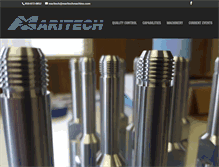 Tablet Screenshot of maritechmachineinc.com